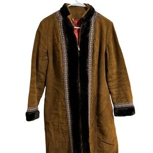 Vintage 60s JUNIOR PETITE By PREEN Multi Color Coat